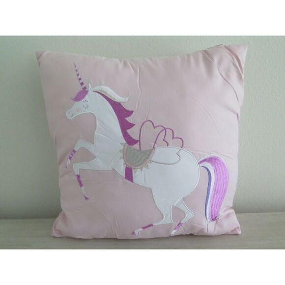 Lilly Love Purple to Pink Ombre Reversible Unicorn TWIN Comforter Set $140 - Picture 8 of 11